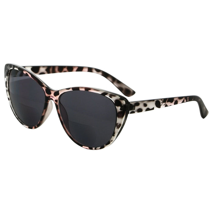 Eyekeeper - Cat-Eye Stylish Bifocal Reading Sunglasses For Women S033