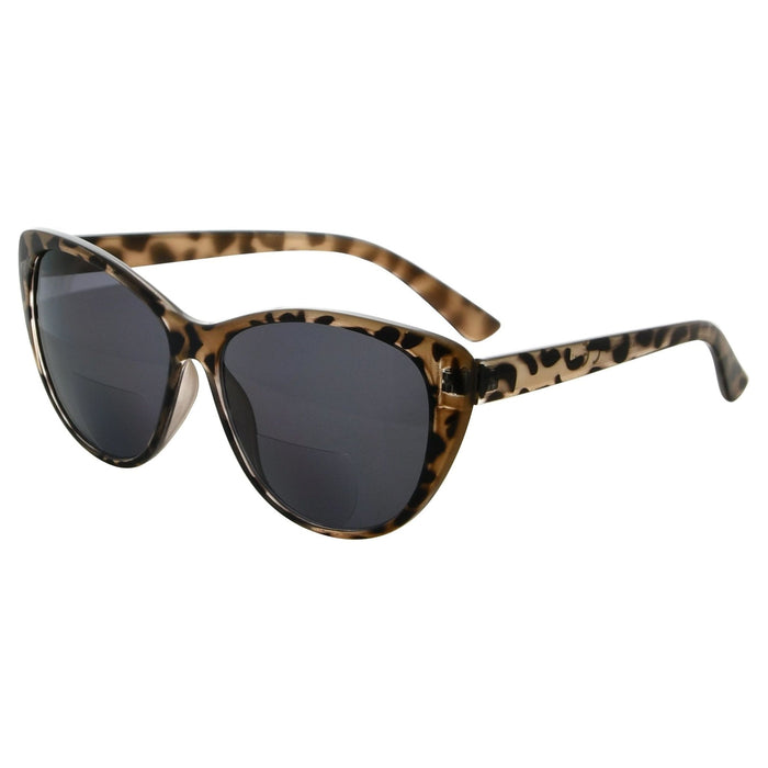 Eyekeeper - Cat-Eye Stylish Bifocal Reading Sunglasses For Women S033