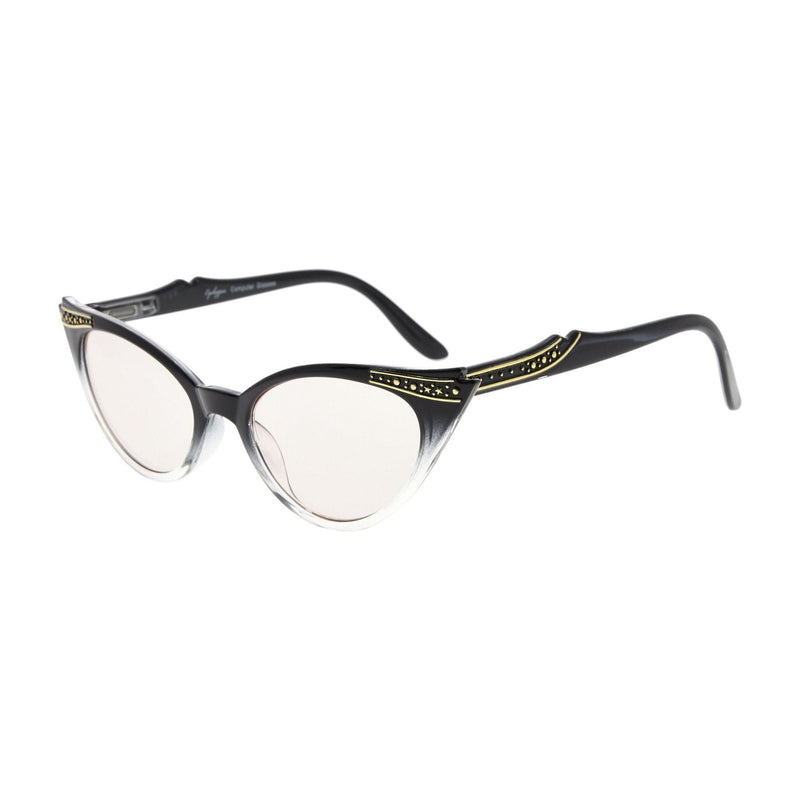 eyekeeper.com Cat-eye Blue Light Filter Reading Glasses CG914 Eyeglasses