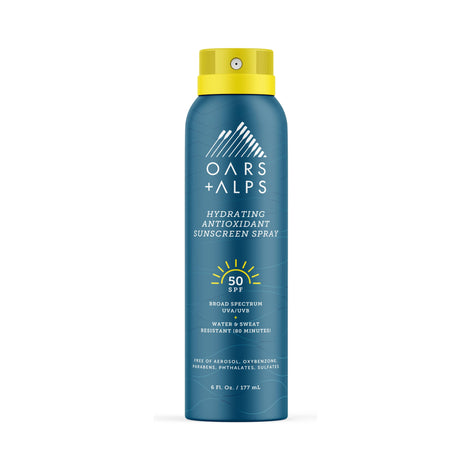 Oars and Alps Hydrating Antioxidant SPF 50 Spray With Vitamin C