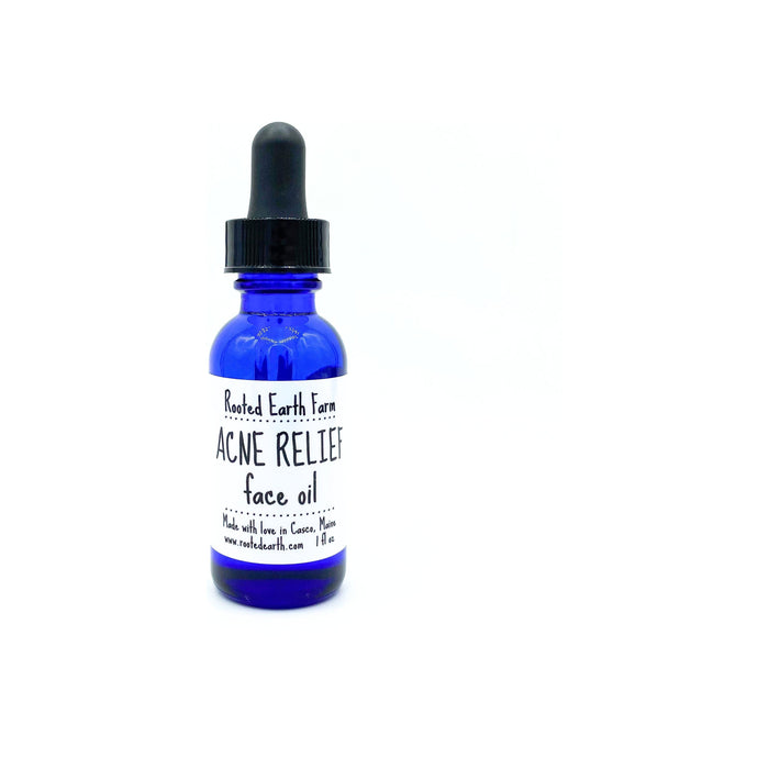 Rooted Earth Farm + Apothecary - Acne Relief Face Oil 1oz  - 2oz