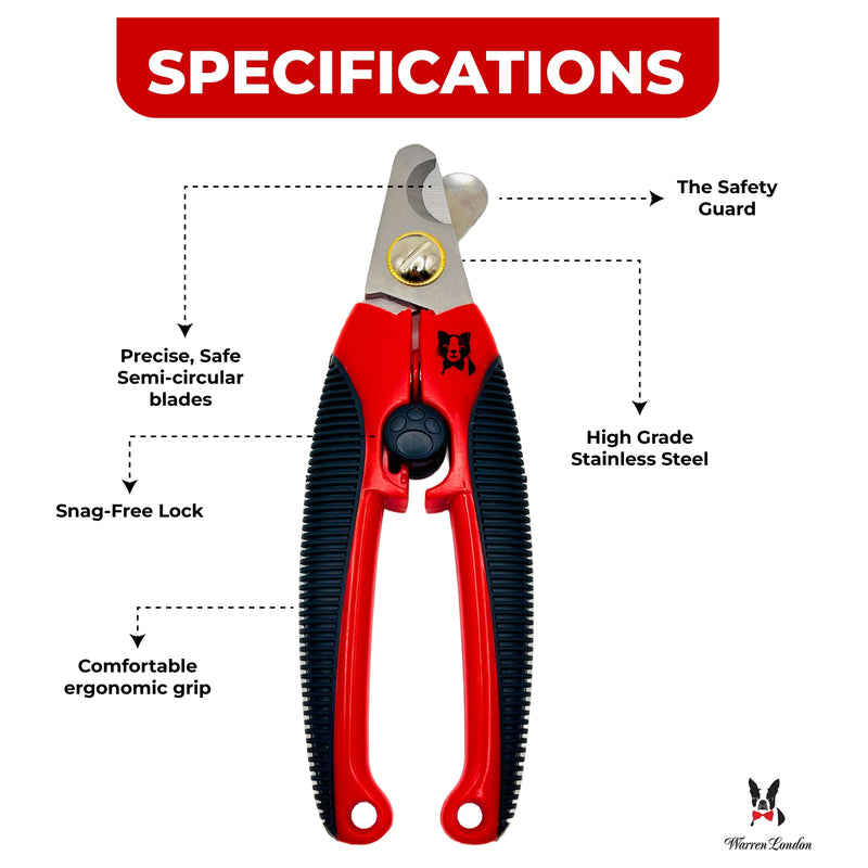 Warren London Nail Clippers for Cats Nail Clippers