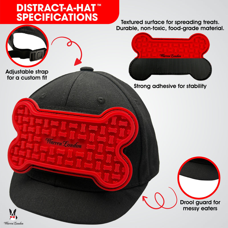 Warren London Distract-A-Hat ™ The Dog Lick Hat Pet Grooming Supplies