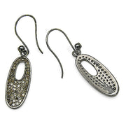 Bids.com 1.20 Carat Genuine Diamond .925 Sterling Silver Earrings Earrings