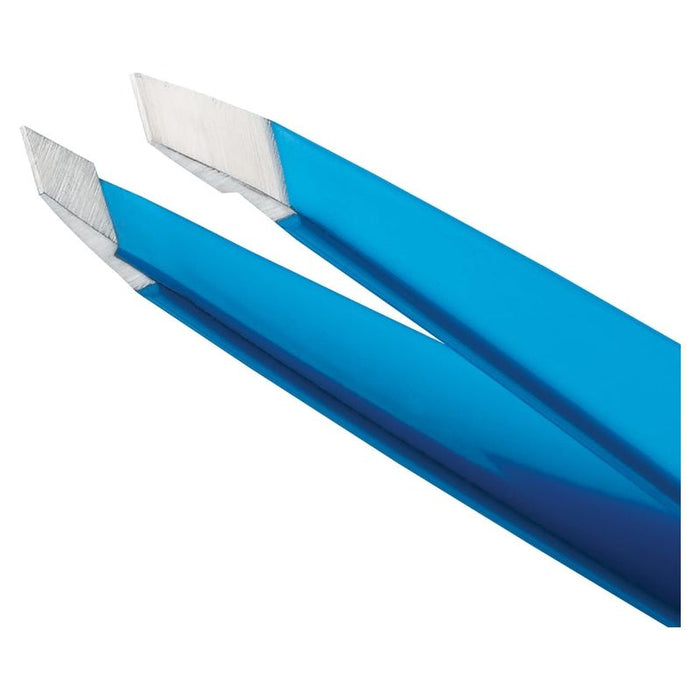 Tweezerman Slant Tweezer, Blue Jewel, 1 ea / 0.3 Oz