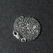 Bids.com 14k White Gold Diamond Cut Cable Link Chain 1.5mm Necklaces