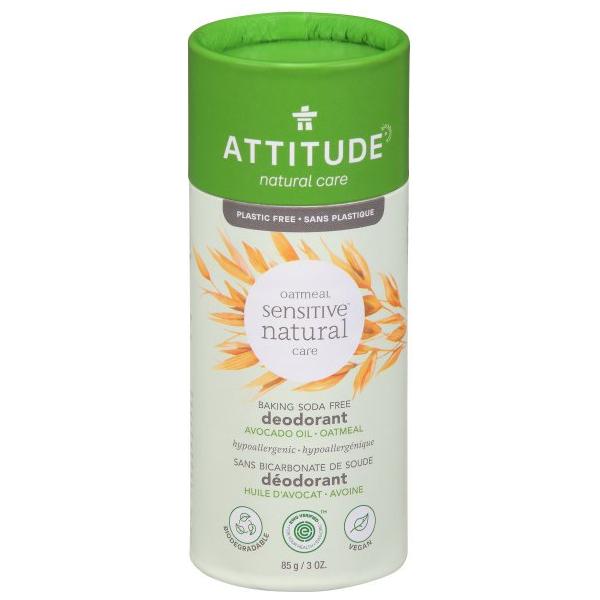 Attitude Deodorant Sensitive Avocado Oil  - 3 Oz
