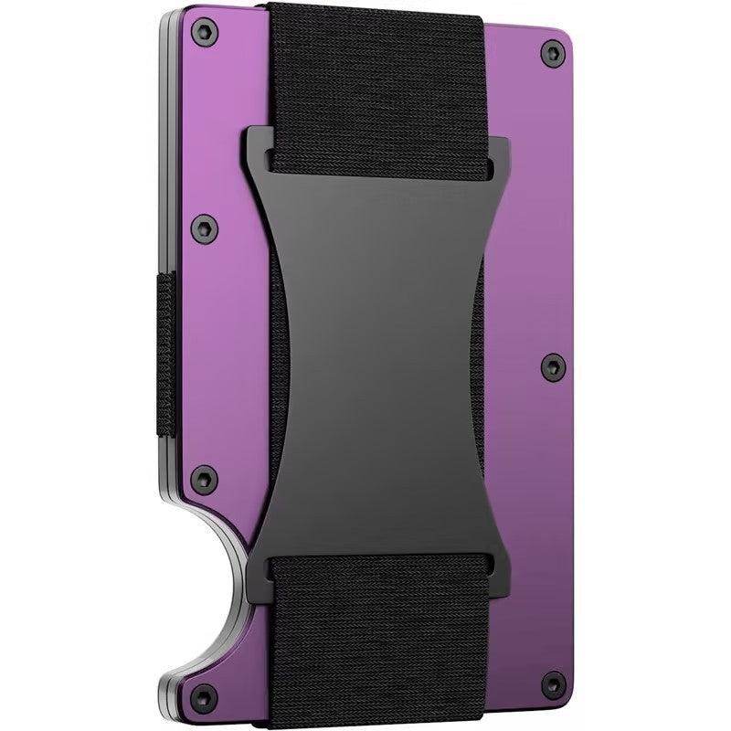 SmartPursue™ Carbon Fiber Wallet - RFID Blocking Metal Card Holder Card Wallet