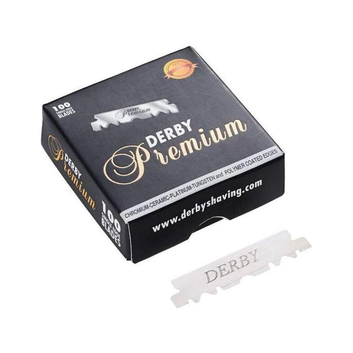 Derby Single Edge Razor Blades 100 pcs - Premium