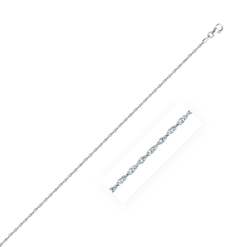 Bids.com Sterling Silver 2.0mm Singapore Style Chain Necklaces