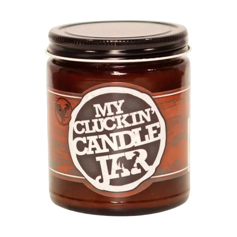 My Cluck Hut Cedar Orange | My Cluckin’ Candle Jar Candles White Smoke