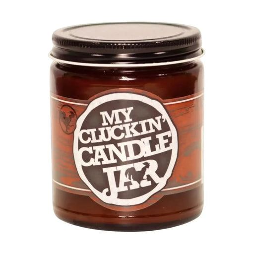 My Cluck Hut Cedar Orange | My Cluckin’ Candle Jar Candles White Smoke