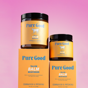 Pure Good LLC Cedarwood & Patchouli - Tallow Balm Moisturizer Tallow Balm Thistle 4 oz,8 oz