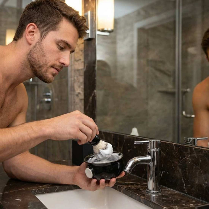 Shave Essentials Ceramic Lather Bowl Shaving Bowls & Mugs