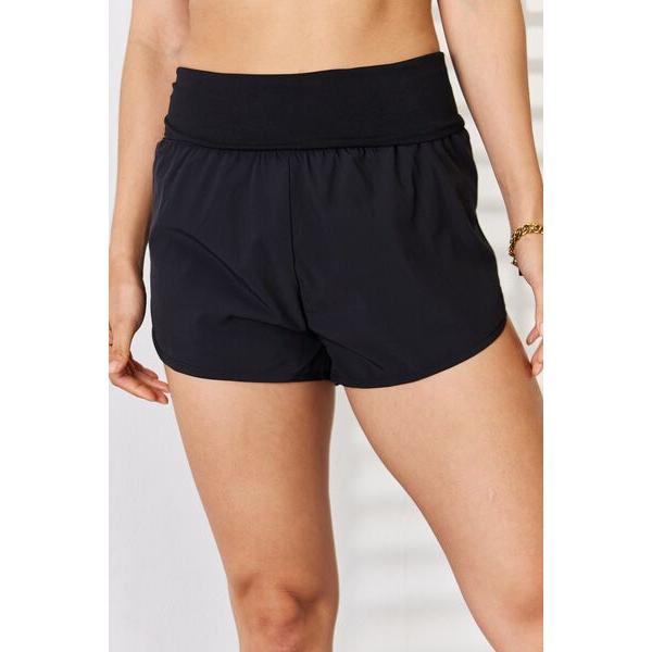 Zenana High Waist Tummy Control Shorts