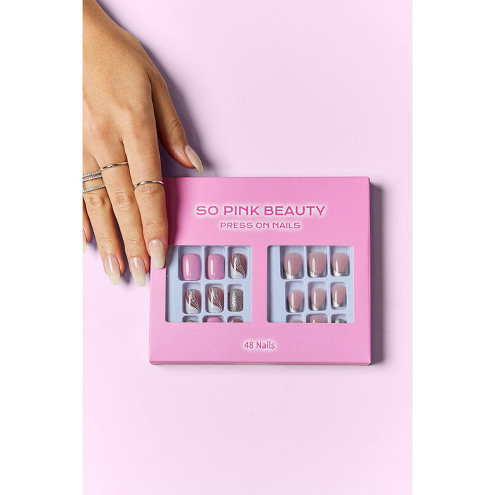 SO PINK BEAUTY Press On Nails 2 Packs