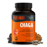 FreshCap Mushrooms Chaga Mushroom Extract Capsules Capsules