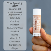 Ora's Amazing Herbal Natural Lip Balm, Herbal Infused, Chai Spice