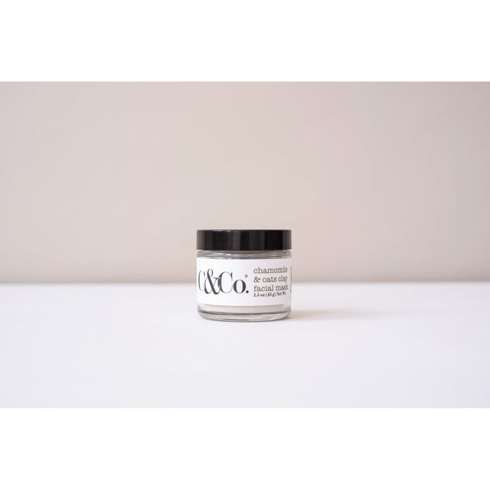 C&Co.® Handcrafted Skincare Chamomile & Oats Clay Facial Mask