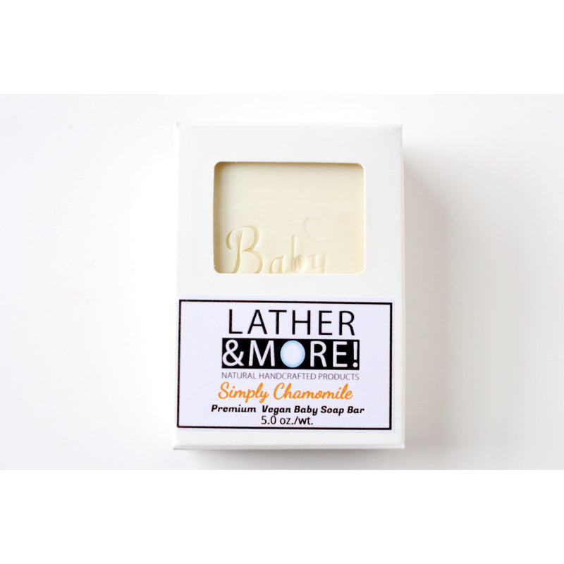 Lather and More! Simply Chamomile Baby Soap Soap White Smoke