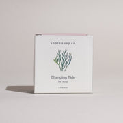 Shore Soap Co. Changing Tide Bar Soap Bar Soap Light Gray Single Bar,3 for $24