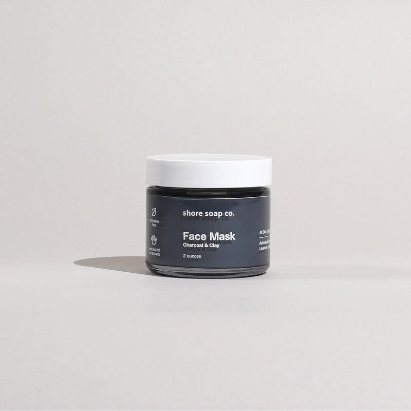 Shore Soap Co. Charcoal & Clay Mask Face