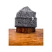 Charcoal Melange Ragg Wool Beanie