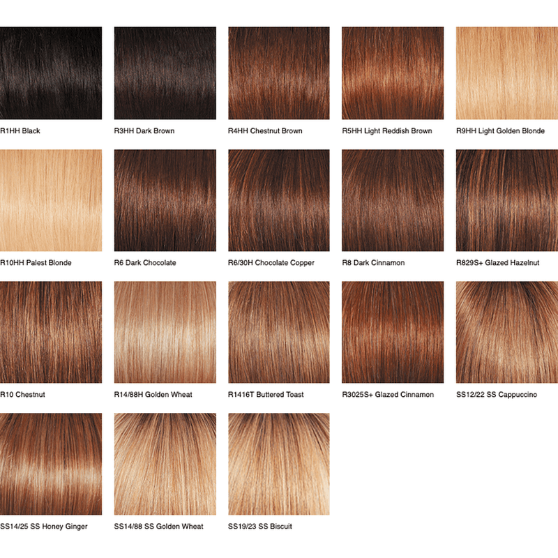 VIP Extensions CHARMED LIFE  12" - Top Piece by  Raquel Welch 100% Human Hair Hair Topper