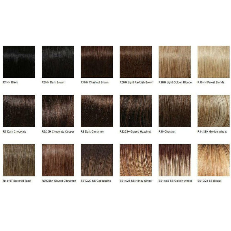 VIP Extensions CHARMED LIFE  12" - Top Piece by  Raquel Welch 100% Human Hair Hair Topper