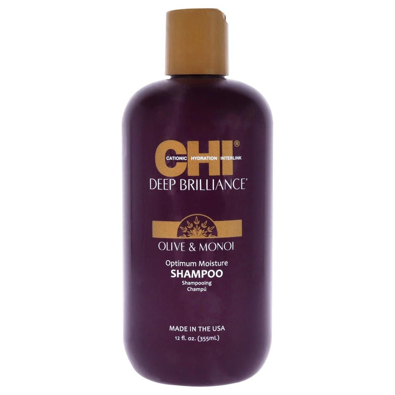 VIP Extensions CHI Deep Brilliance Optimum Moisture Shampoo 12 oz Hair Care