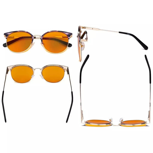 eyekeeper.com Chic Blue Light Blocking Eyeglasses LX19001-BB98 Eyeglasses