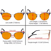 eyekeeper.com Chic Blue Light Blocking Eyeglasses LX19001-BB98 Eyeglasses