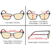 eyekeeper.com Chic Blue Light Blocking Eyeglasses LX19019-BB60 Eyeglasses