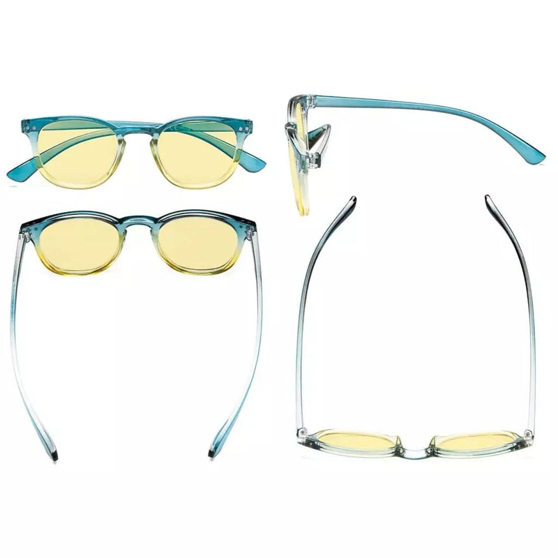 eyekeeper.com Chic Blue Light Blocking Reading Glasses TMCG144 Eyeglasses