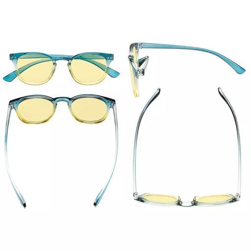 eyekeeper.com Chic Blue Light Blocking Reading Glasses TMCG144 Eyeglasses