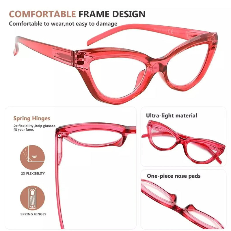 eyekeeper.com Chic Cat-eye Reading Glasses Stylish Readers R2033 Eyeglasses