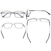 eyekeeper.com Chic Rectangle Multifocal Progressive Reading Glasses M1701 Eyeglasses