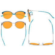 eyekeeper.com Oval Blue Light Blocking Eyeglasses LX19030-BB98 Eyeglasses