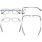 eyekeeper.com Chic Progressive Multifocus Reading Glasses Rectangle Readers M1703 Eyeglasses