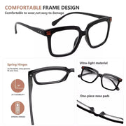 eyekeeper.com Chic Reading Glasses Classic Rectangle Readers R2108 Eyeglasses