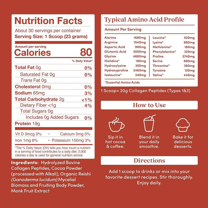 Further Food Chocolate Collagen Peptides Powder Collagen