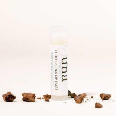 Una Biologicals® Chocolicious & Mint Organic Lip Balm | Face Care | Una Biologicals Skin Care Lip Balm