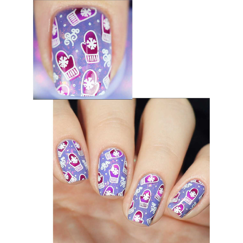 UberChic Beauty Jingle All The Way, (Christmas-05) Stamping Plate