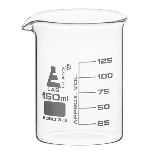PYREX Borosilicate Glass Beaker, Low Form, Graduated, 150 mL Science & Laboratory