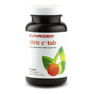 Herb's Fortune NOW AVAILABLE Citric C Tab | Chewable Vitamin C + Rose Hips by Sunrider Herbal Supplement