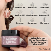 Ora's Amazing Herbal Ultra Healing Body Butter, Citrus Grove