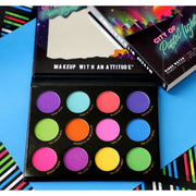 Rude Cosmetics City of Pastel Lights - 12 Pastel Pigment & Eyeshadow Palette Eyeshadow Palette