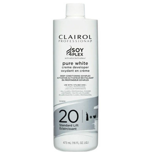 VIP Extensions Clairol Pure White Developer, 16 oz Hair Color Developer Lavender 20 VOL