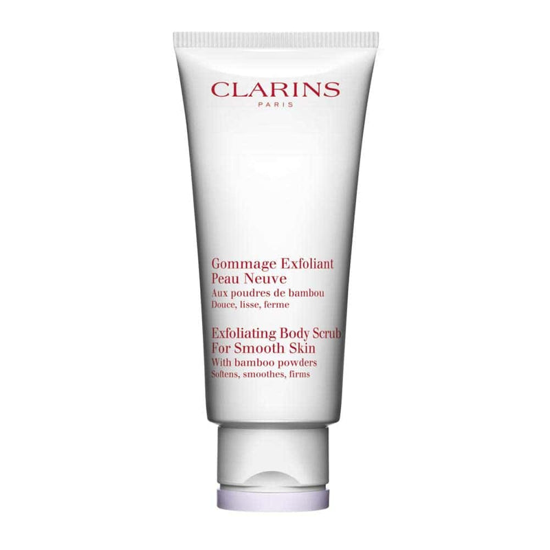 Nava Beauty Clarins Exfoliating Gentle Body-Scrub For Smooth Skin 6.9 OZ White Smoke