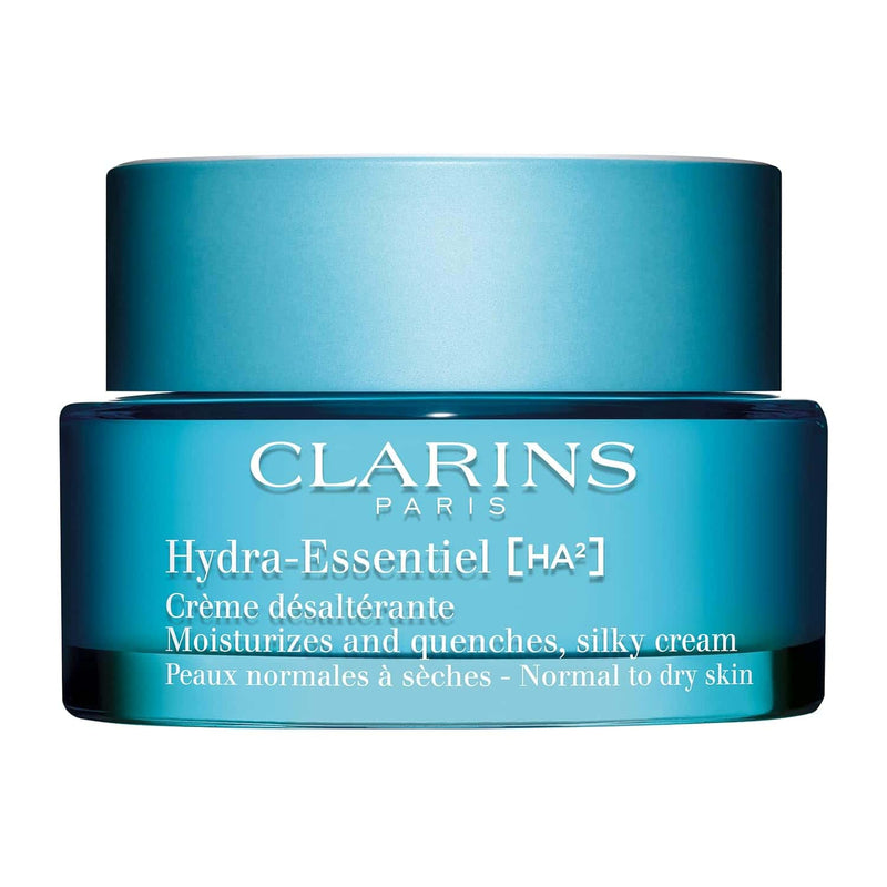 Nava Beauty Clarins Hydra-Essentiel Moisturizer + Hyaluronic Acid 1.7 OZ Sky Blue
